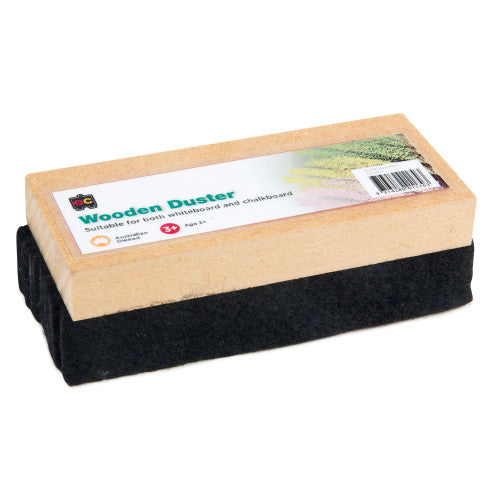 Educational Colours Wooden Duster Hangsell