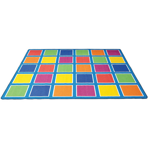 Elizabeth Richards Colour Squares Placement Rug 30 Squares
