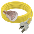 Energizer Heavy Duty Extension Lead 10m Yellow