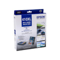 Epson 410XL High Yield Claria Premium Ink Value Pack with 4x6in Glossy Paper 20 Sheets
