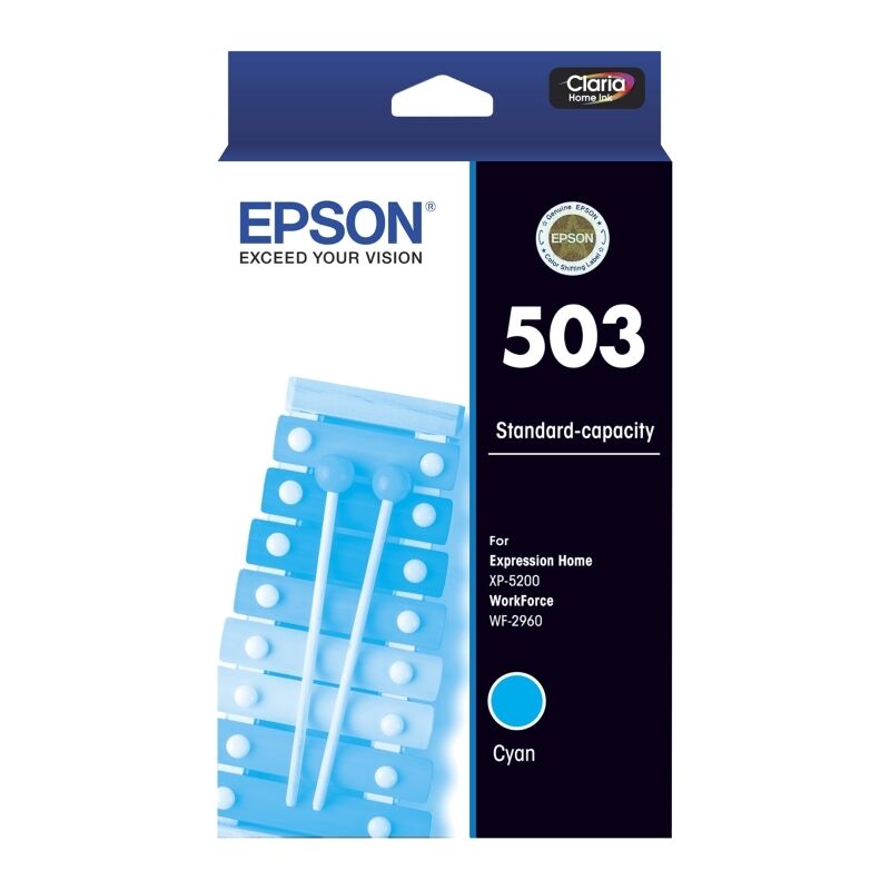 Epson 503 Standard Capacity Ink Cartridge Cyan
