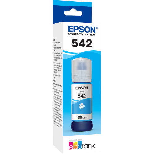 Epson T542 DURABrite EcoTank Ink Cyan