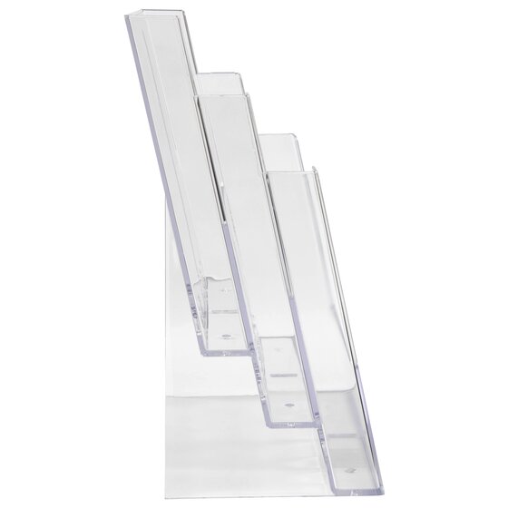 Esselte 31066 Brochure Holder A4 Portrait 3 Tier 3 Compartments
