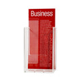 Esselte 31046 Brochure Holder DL Wall Mount Single Tier