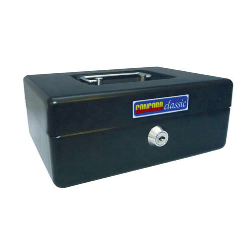 Esselte Classic Cash Box No 8 200x150x80mm Black