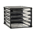 Esselte 49774 Desktop Filing Drawers A4 4 Drawers Black Frame