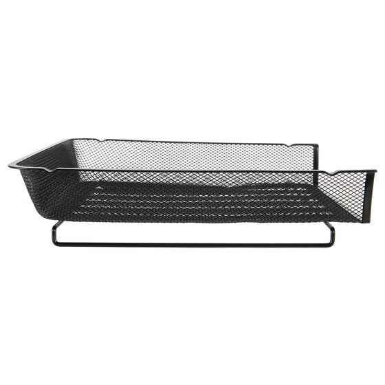 Esselte Metal Mesh Document Tray A4 Portrait Black
