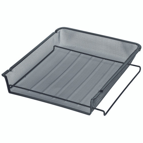 Esselte Metal Mesh Document Tray A4 Portrait Black