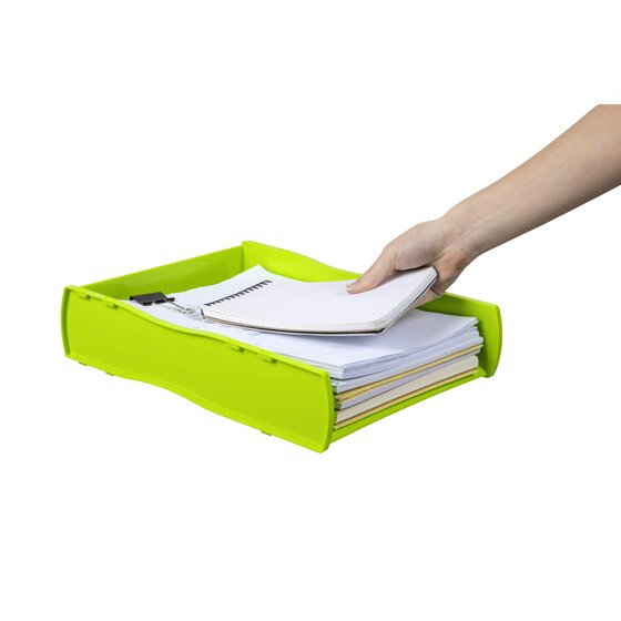 Esselte Nouveau Document Tray Summer Lime