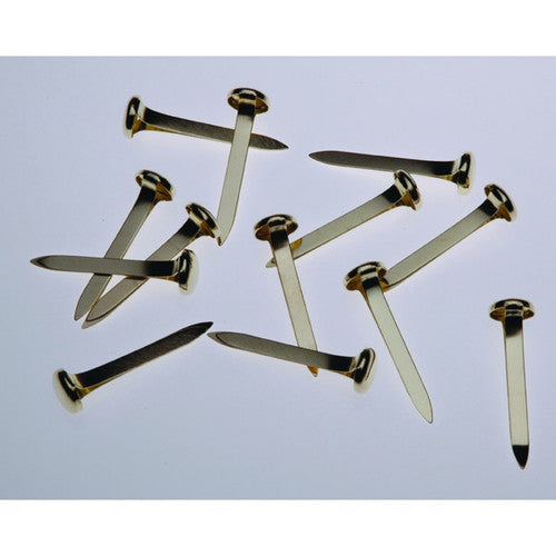 Esselte 42732 Paper Fasteners 25mm Brass Plated Steel Box of 200