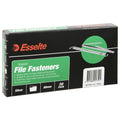 Esselte Ringlock File Fasteners 75mm Silver Box 50