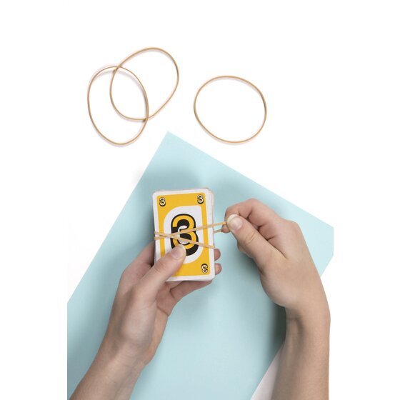 Esselte Superior Rubber Bands No 35 100g Natural Colour Box