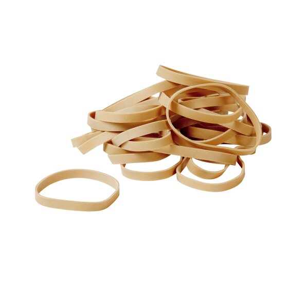 Esselte Superior Rubber Bands No. 64 500g Natural Colour Pack