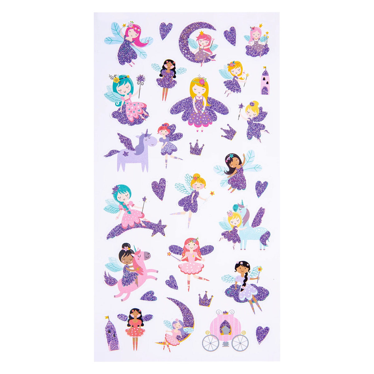 Fairy Friends Glitter Sticker Set of 31