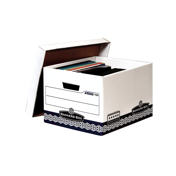 Bankers Box Archive Box 729 Maximum Strength Box 12