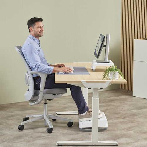 Fellowes Breyta Desk Mat Grey 800 x 400mm Recycled