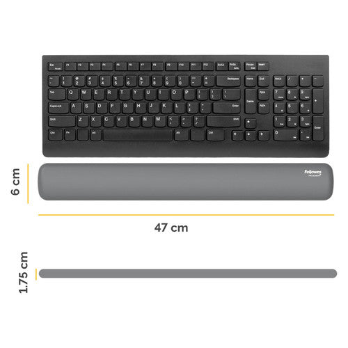 Fellowes Breyta Keyboard Wrist Rest Grey 470mm