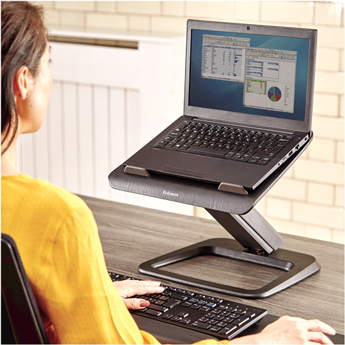 Fellowes Hana Laptop Riser USB 4.5kg Black
