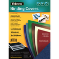 Fellowes Binding Covers Leatherboard A4 Blue