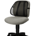Fellowes Office Suites Mesh Back Support Black
