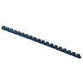 Fellowes Plastic Binding Combs 21 Ring 6mm Round Blue Pack 100