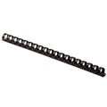 Fellowes Plastic Binding Combs 21 Ring 12mm Round Black Pack 100