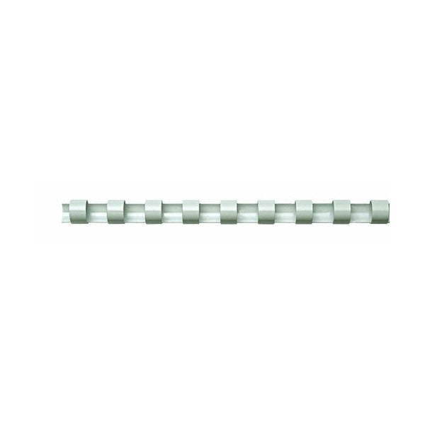 Fellowes Plastic Binding Combs 21 Ring 32mm Oval White Pack 50