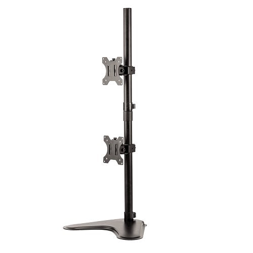 Fellowes Professional Series Freestanding Dual Stacking Monitor Arm 8kg Black