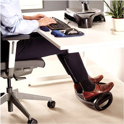 Fellowes Smart Suites Foot Rocker 2 Heights Black