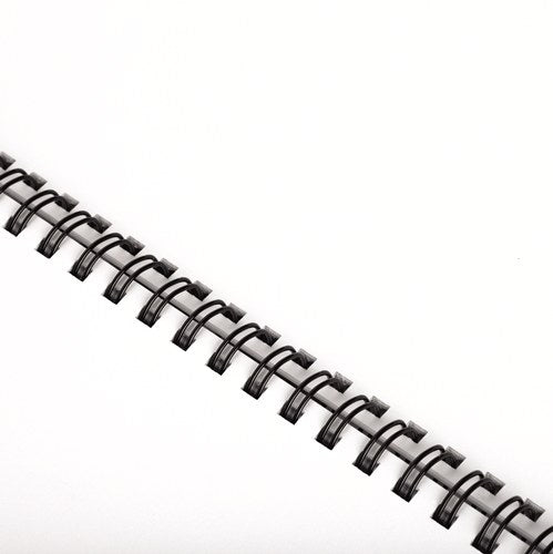 Fellowes Binding Combs Wire 34 Loop 12mm Black Pack 100