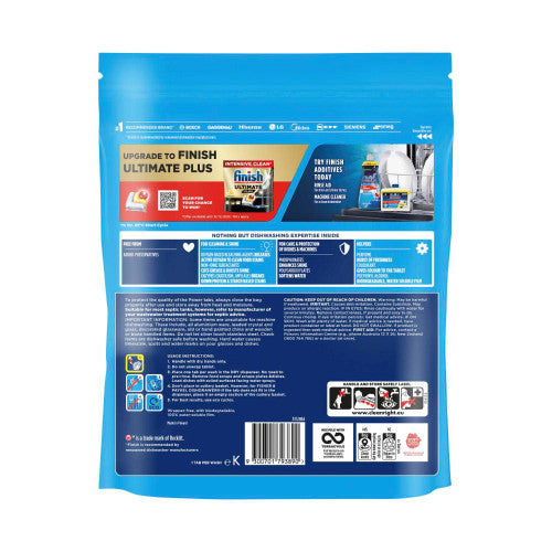 Finish Power Essential Lemon Sparkle Dishwashing Tablets 40s x 5