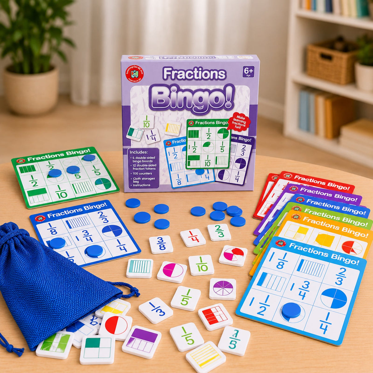 Fractions Bingo