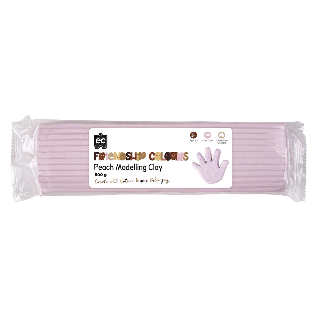 Friendship Colour Modelling Clay 500g Peach