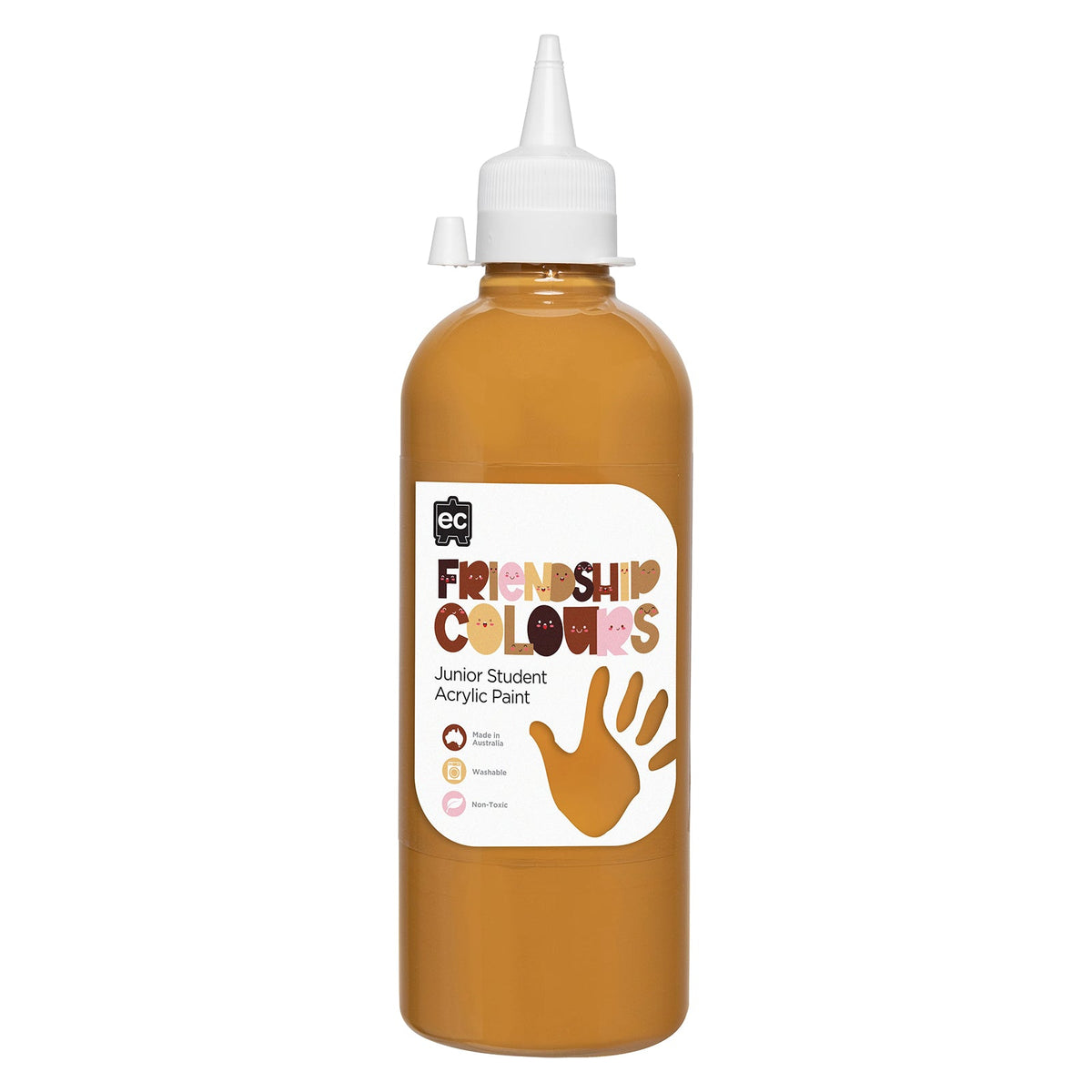 Friendship Colours Paint 500ml Honey