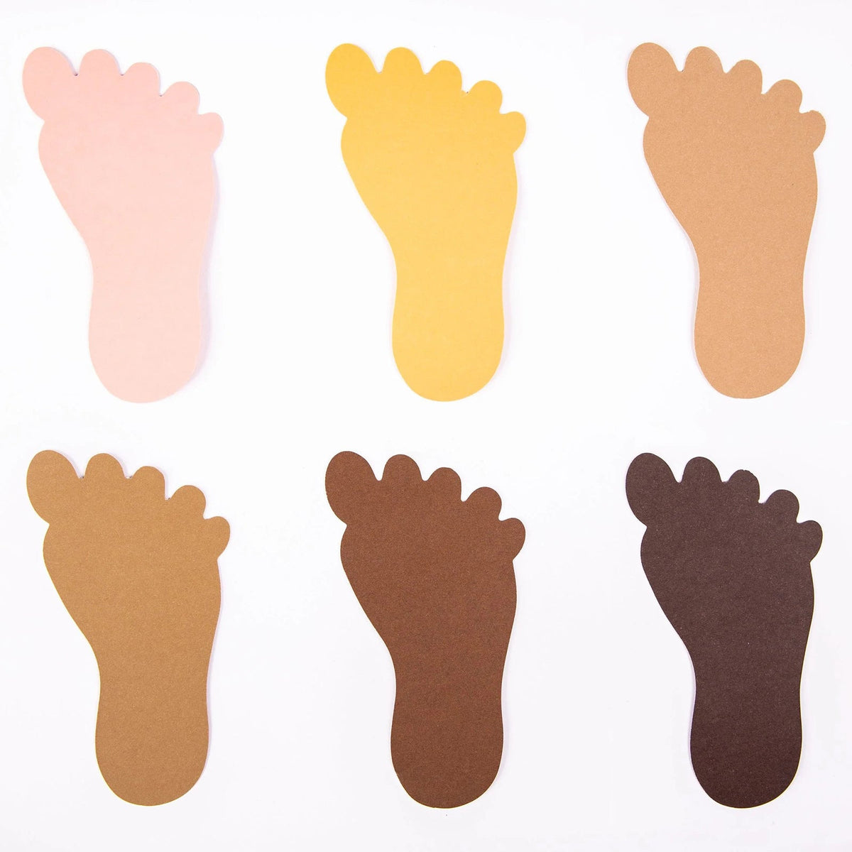 Friendship Colours Paper People Shapes Classroom Set of 144