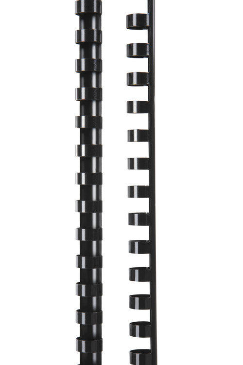 GBC Binding Comb 12mm Black Pack of 100