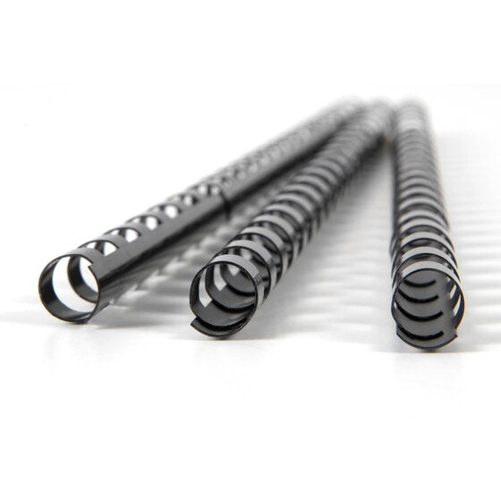 GBC Binding Comb 8mm Black Pack of 25