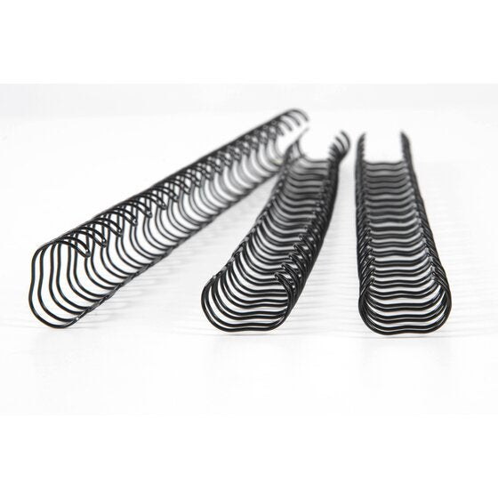 GBC Binding Wire 21 Loop 12mm Black Pack of 100