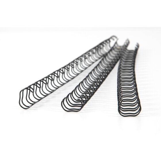 GBC Binding Wire 21 Loop 8mm Black Pack of 100