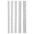 GBC Binding Wire 34 Loop 8mm Black Pack of 100