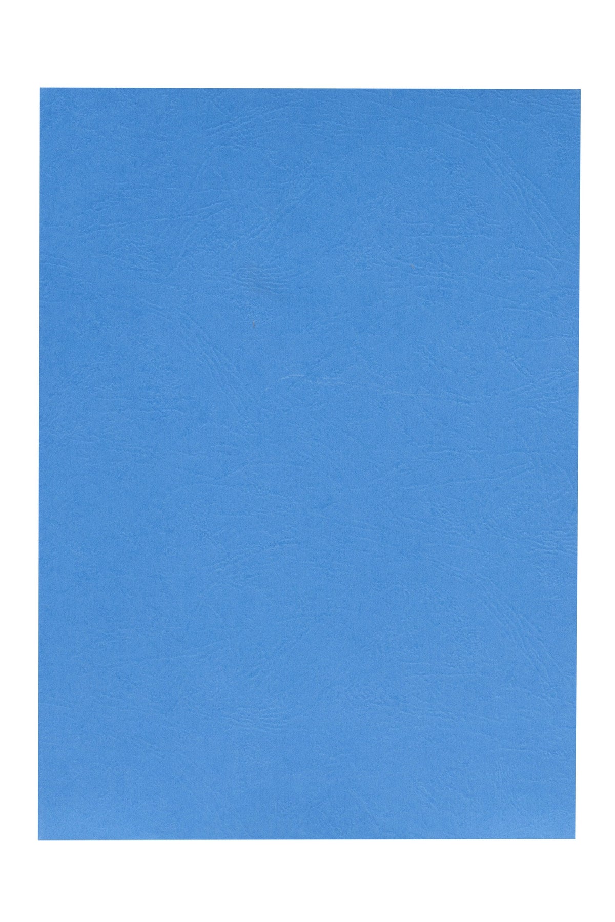 GBC Binding Cover A4 Leathergrain Blue Pack of 100