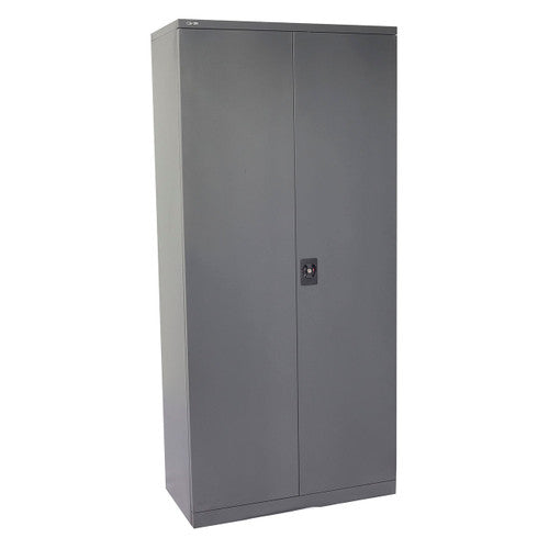 Rapidline Go Swing Door Steel Cupboard 910 x 450 x 2000mm Graphite Ripple