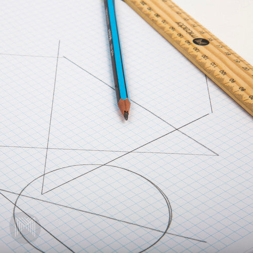 Micador Graph Pad A3 5mm 25 Sheets