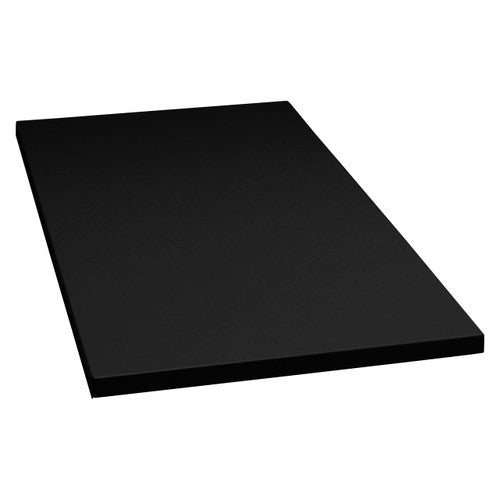 Rapidline Shelf 760 x 25 x 380mm Only Black for Go Tambour Door Cupboard