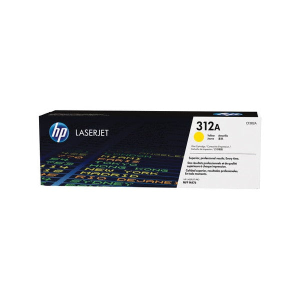 HP 312A Original LaserJet Toner Cartridge Yellow 2700 Pages