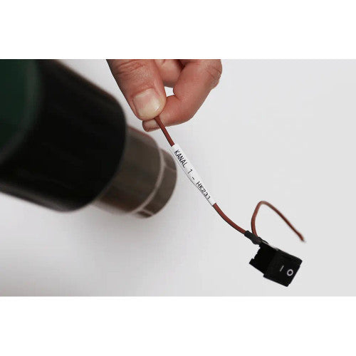 Brother HSe-231E Heat Shrink Tube Cassette 11.2mm x 1.5m Black on White