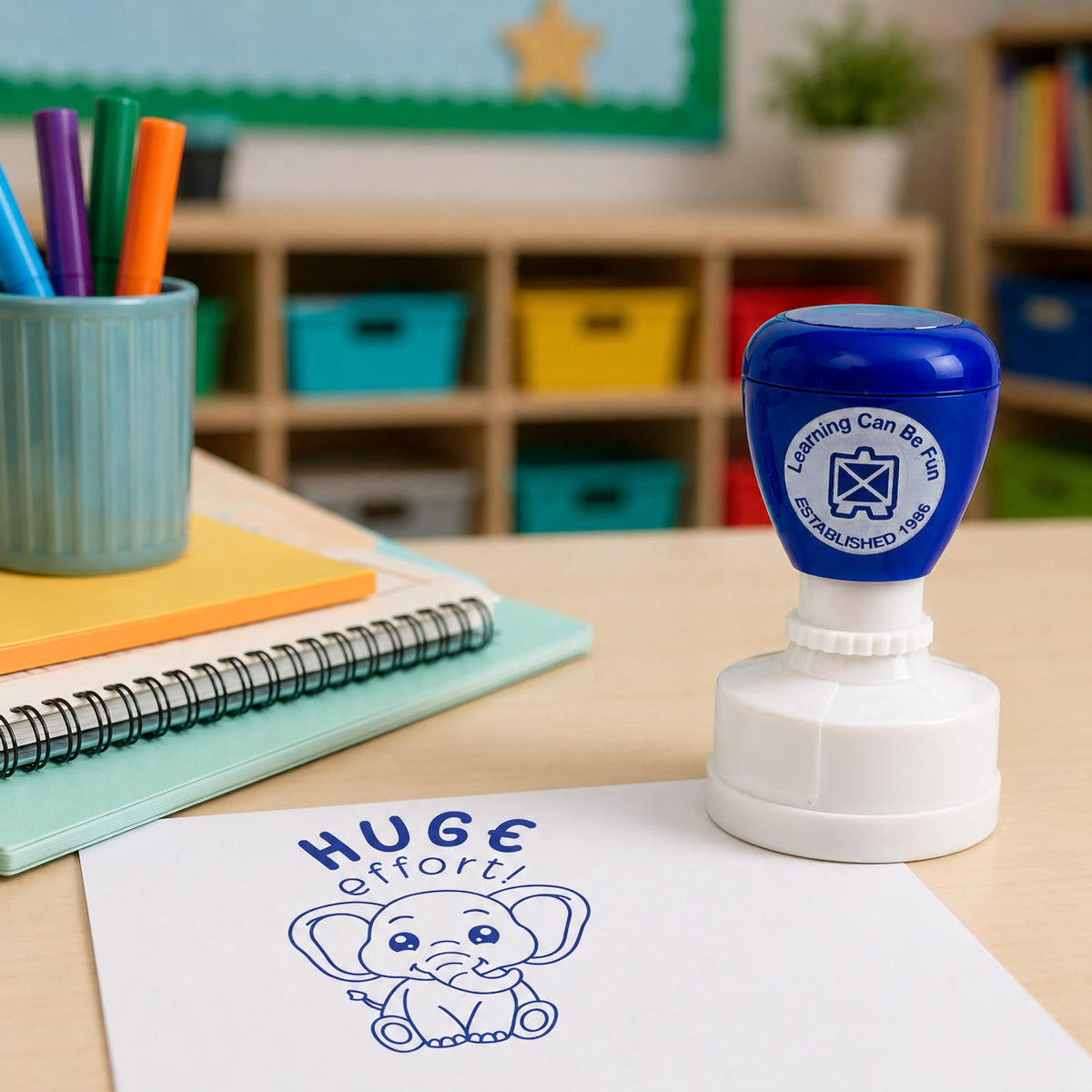 Huge Effort Merit Stamp