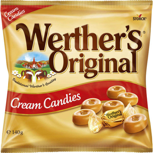 Werthers Original Cream Candies 140g Pack