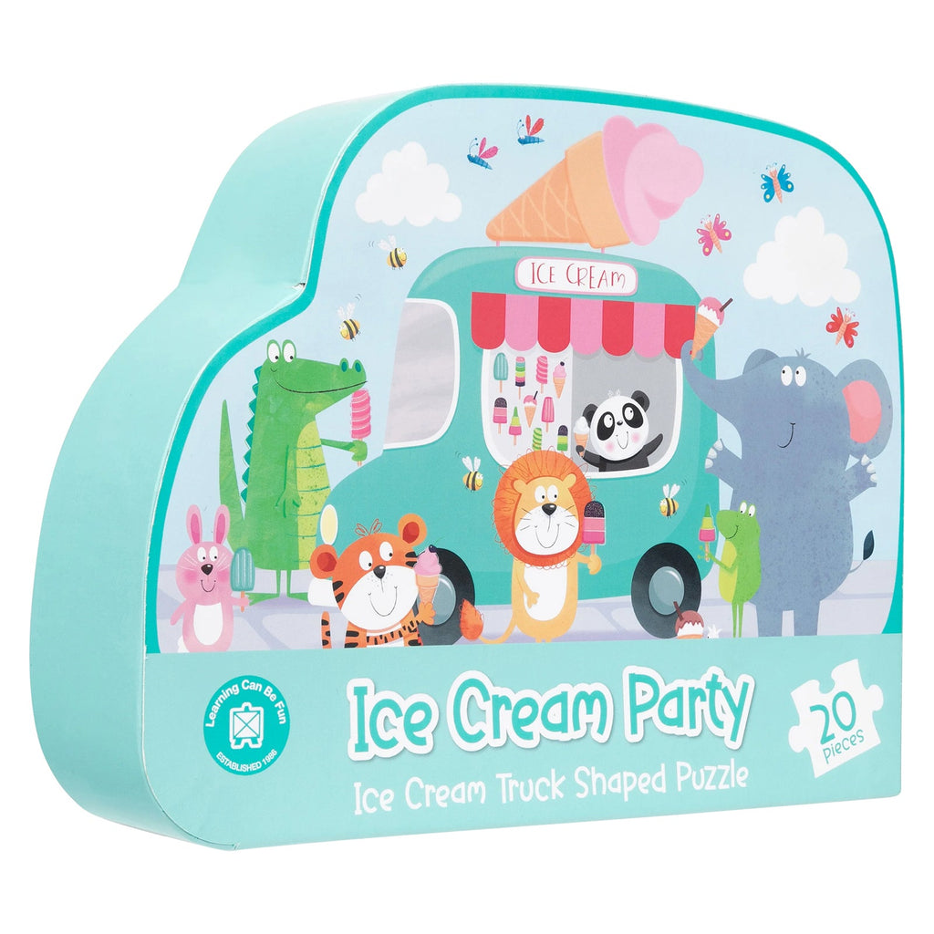 Ice Cream Party: Truck Shaped Puzzle