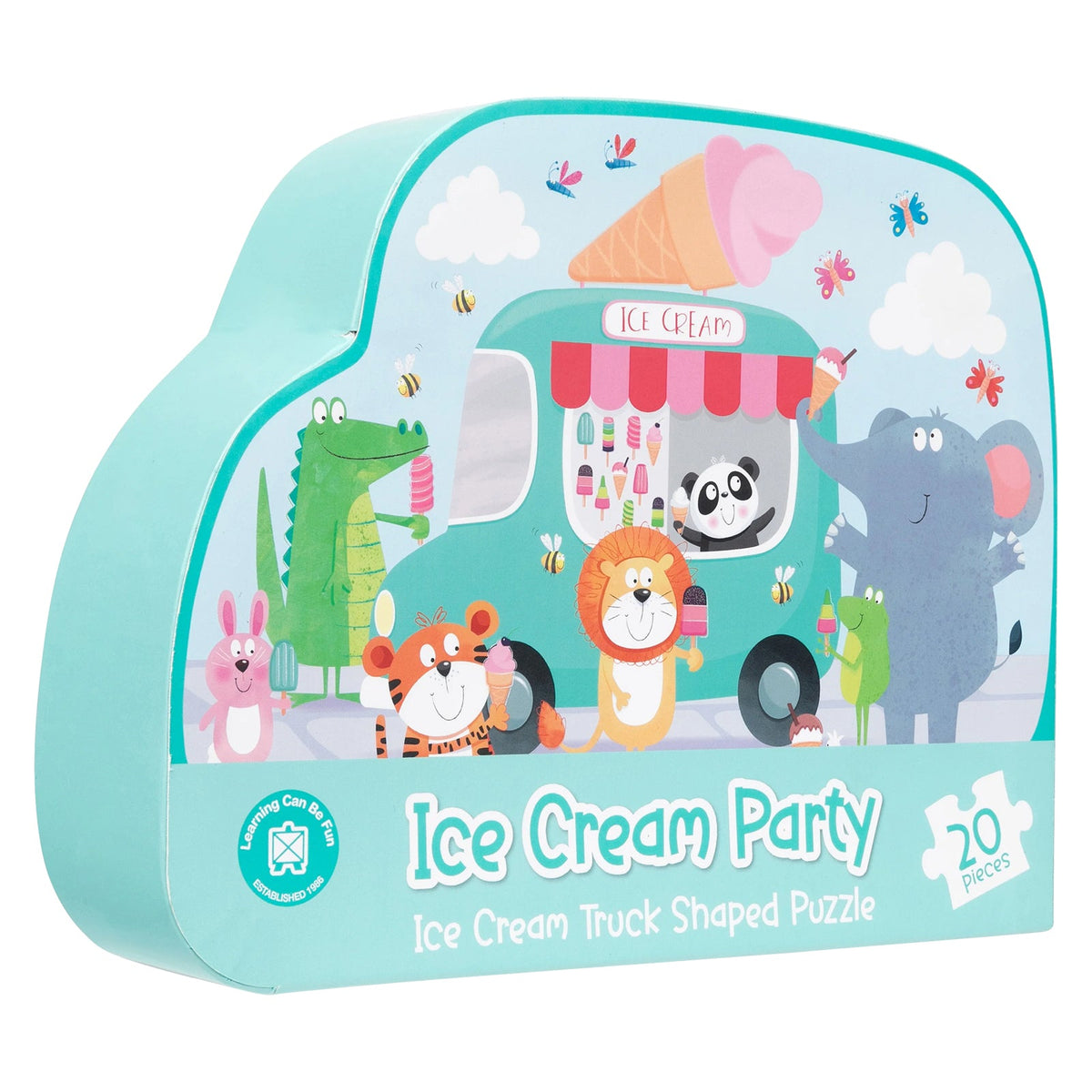 Ice Cream Party: Truck Shaped Puzzle